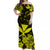 Hawaii Matching Dress and Hawaiian Shirt Polynesia Yellow Kanaka Maoli LT13 - Polynesian Pride