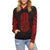 Hei Tiki Maori Tattoo All Over Hoodie Red - Polynesian Pride