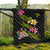 Fiji Polynesian Quilt - Plumeria Tribal - Polynesian Pride