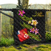 Wallis and Futuna Polynesian Quilt - Plumeria Tribal - Polynesian Pride