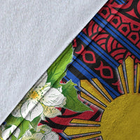 Philippines Premium Blanket - Jasmine Flower Style - Polynesian Pride