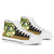 Solomon Islands High Top Shoes - Polynesian Gold Patterns Collection - Polynesian Pride