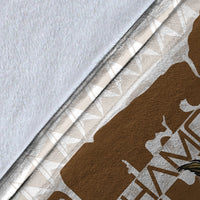 Guam Premium Blanket - Chamorro With Puntan - Polynesian Pride