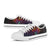 Kosrae State Low Top Shoes - Butterfly Polynesian Style - Polynesian Pride