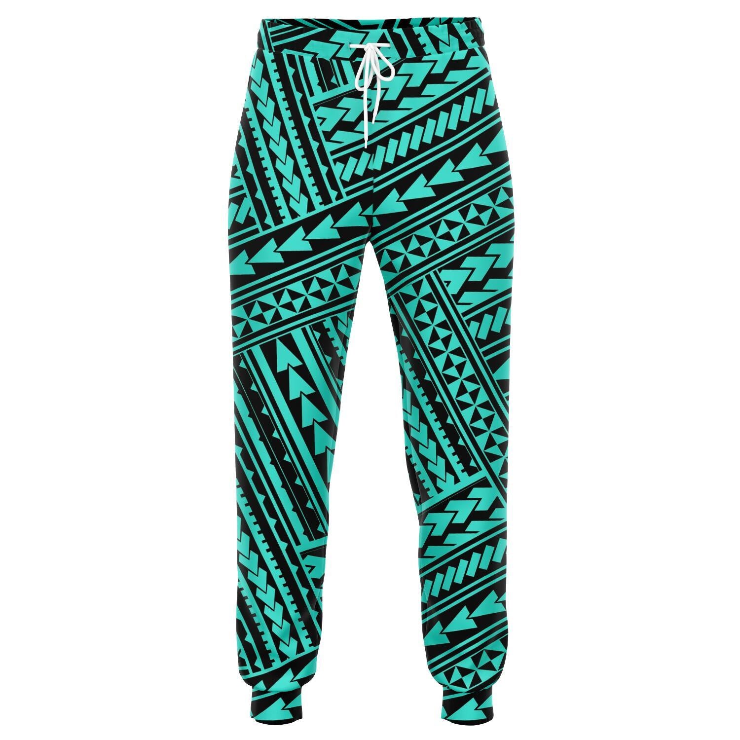 Polynesian Nation Turquoise Joggers Unisex Turquoise - Polynesian Pride