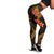 New Caledonia Polynesian Women Legging - Gold Plumeria - Polynesian Pride