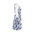 Hibiscus Blue Sleeve Sundress - Polynesian Pride