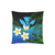 Kanaka Maoli (Hawaiian) Pillow Cases, Polynesian Plumeria Banana Leaves Blue - Polynesian Pride