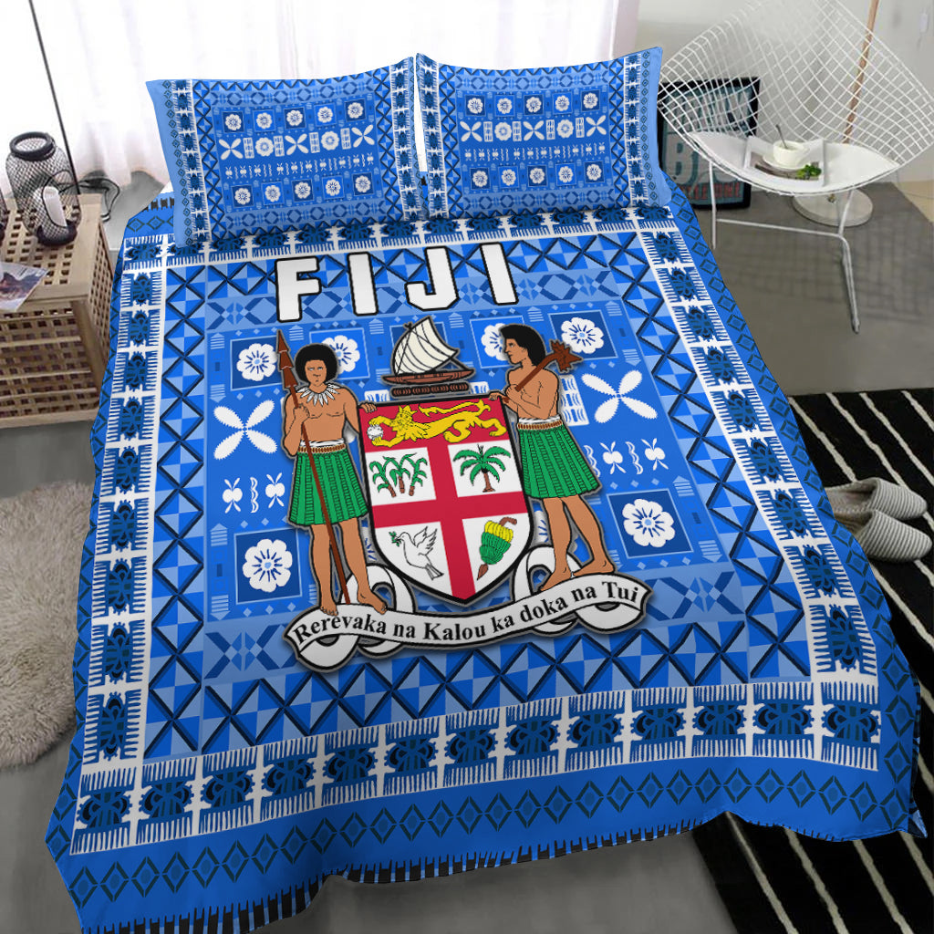 Fiji Bedding Set Pattern - Fijian Tapa Pattern Original LT13 - Polynesian Pride