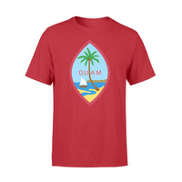 Guam T Shirt Guam Coat of Arm - Polynesian Pride