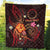 Cook Islands Polynesian Personalised Premium Quilt - Legend of Cook Islands (Red) - Polynesian Pride