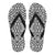 Polynesian Tribal Flip Flops Grown BMW Men's Flip Flops Black - Polynesian Pride