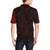 Maori Tattoo Style Black and Red Polo T Shirt - Polynesian Pride