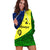 Malampa Province Hoodie Dress Vanuatu Pattern LT13 - Polynesian Pride