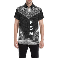 Federated States of Micronesia Polynesian Chief Shirt - Black Version - Polynesian Pride