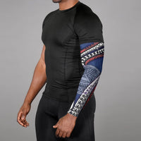 American Samoa Arm Sleeve (Set of 2) - Warrior Style Polynesian Pattern - Polynesian Pride