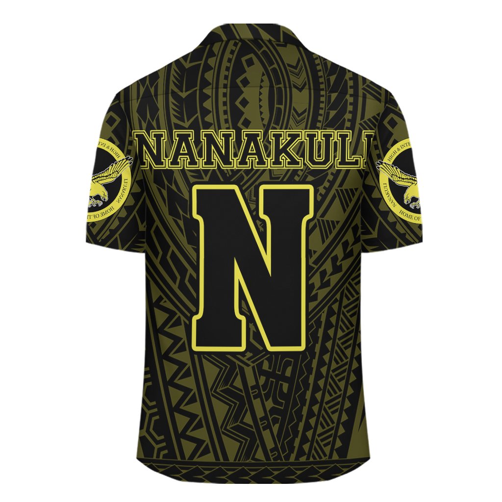 Hawaii Hawaiian Shirt - Nanakuli High School Hawk Polynesian Hawaiian Shirt - AH - Polynesian Pride