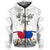 Philippines Hoodie All Saints Day LT9 Zip Hoodie White - Polynesian Pride