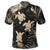 Hawaiian Golden Tropical Turtle Polo Shirt - Polynesian Pride