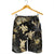 Hawaiian - Golden Tropical Turtle Men's Shorts AH - Polynesian Pride