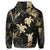 Hawaiian Golden Tropical Turtle Hoodie - Polynesian Pride