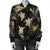 Hawaiian - Golden Tropical Turtle Bomber Jacket AH - Polynesian Pride