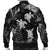 Hawaiian - Silver Tropical Turtle Bomber Jacket AH - Polynesian Pride