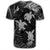 Hawaiian Silver Tropical Turtle T Shirt - Polynesian Pride