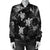 Hawaiian - Silver Tropical Turtle Bomber Jacket AH - Polynesian Pride