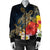 Hawaiian - Hawaii Honu Hibiscus Galaxy Bomber Jacket - AH - Polynesian Pride