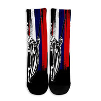 Hawaiian - Hawaii King Flag Crew Socks - AH - Polynesian Pride