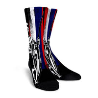 Hawaiian - Hawaii King Flag Crew Socks - AH - Polynesian Pride