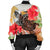 Hawaiian - Hawaii Turtle Art Hibiscus Bomber Jacket - AH - Polynesian Pride