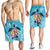 Hawaiian - Hawaii Turtle Hibiscus Plumeria Men's Shorts - AH - Polynesian Pride