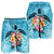 Hawaiian - Hawaii Turtle Hibiscus Plumeria Men's Shorts - AH - Polynesian Pride