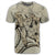 Hawaiian Hawaii Turtle Hibiscus Polynesian Vintage T Shirt Beige - Polynesian Pride
