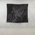 Hawaiian - Hawaii Turtle Hibiscus Polynesian Vintage Tapestry - Gray - AH - Polynesian Pride
