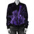 Hawaiian - Hawaii Ukulele Flower Bomber Jacket - Purple - AH - Polynesian Pride