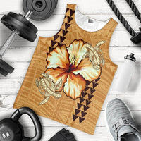 Hawaiian Hawaiian Vintage Hibiscus Tank Top AH - Polynesian Pride