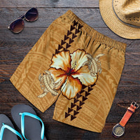 Hawaiian Vintage Hibiscus Men's Shorts AH Art - Polynesian Pride