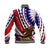 American Samoa Baseball Jacket Artsy Style LT9 - Polynesian Pride