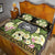 American Samoa Quilt Bed Set - Polynesian Gold Patterns Collection - Polynesian Pride