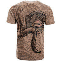 American Samoa T Shirt Polynesian Octopus Tentacle - Polynesian Pride