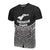 American Samoa Polynesian T Shirt Black Pride Map and Seal Unisex Black - Polynesian Pride