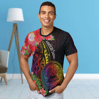American Samoa T Shirt Tropical Hippie Style - Polynesian Pride