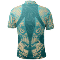 New Zealand Maori Polo Shirt, Hei Matau Tattoo Golf Shirts - Polynesian Pride