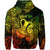 Aquarius Zodiac Polynesian Zip Hoodie Unique Style Reggae LT8 - Polynesian Pride