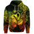 Aquarius Zodiac Polynesian Zip Hoodie Unique Style Reggae LT8 - Polynesian Pride