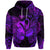 Aquarius Zodiac Polynesian Zip Hoodie Unique Style Purple LT8 - Polynesian Pride