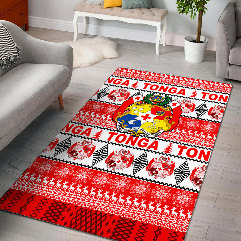 Tonga Christmas Area Rug 2022 LT6 - Polynesian Pride